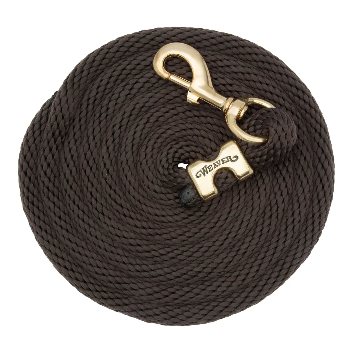 10' Poly Lead Rope with Solid Brass Snap
