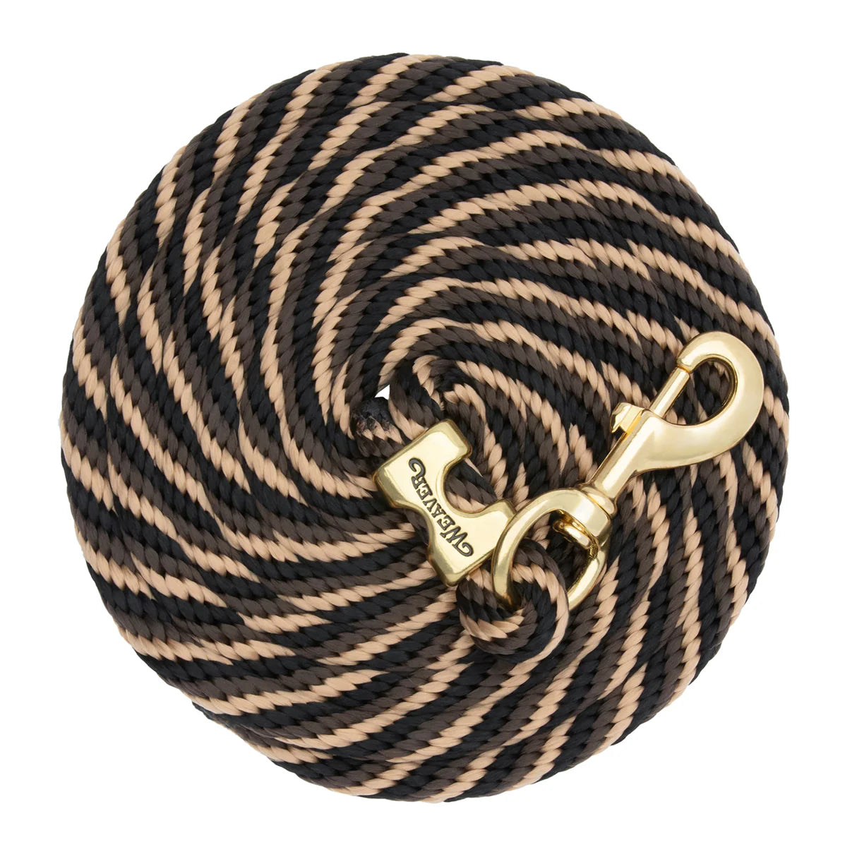 10' Poly Lead Rope with Solid Brass Snap
