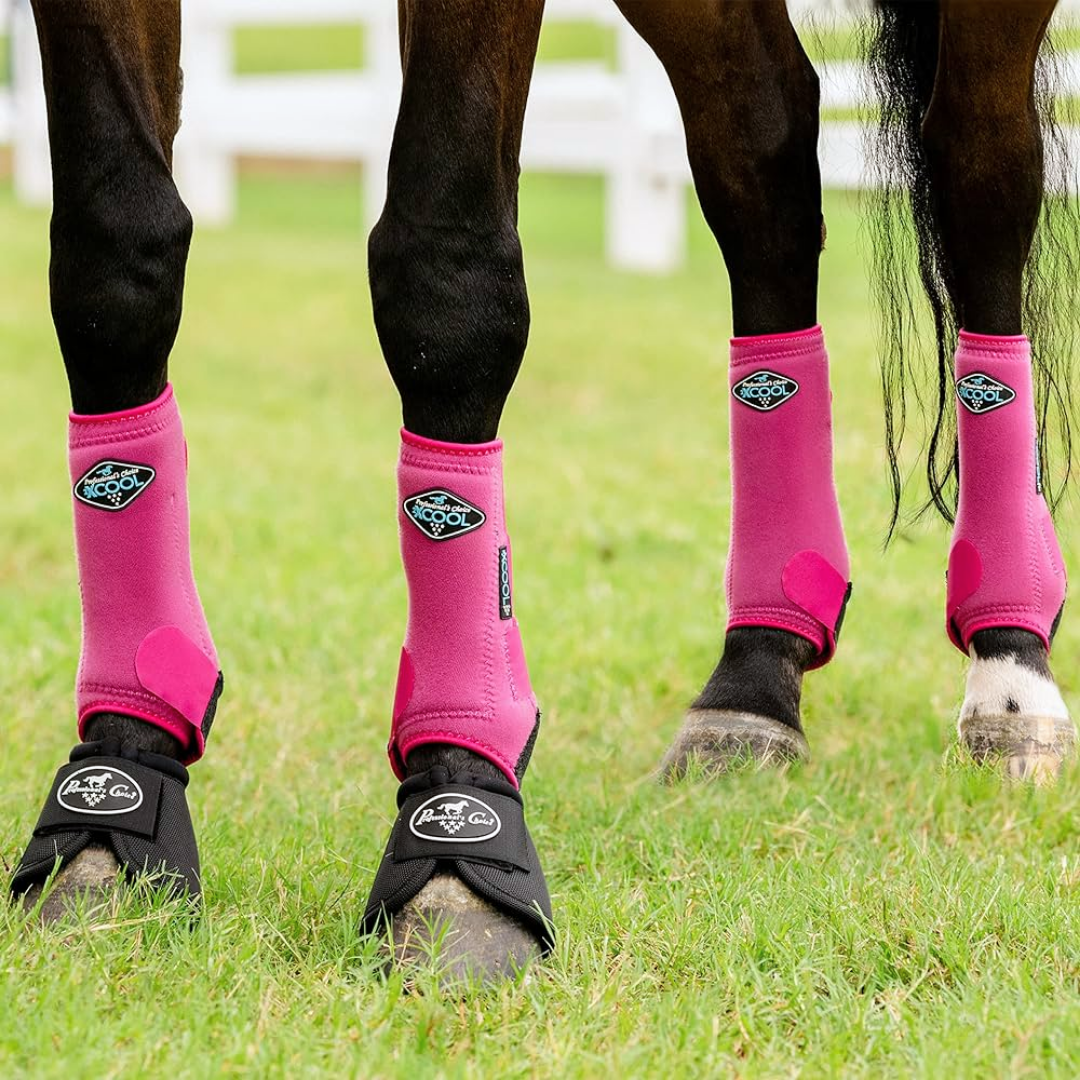 2XCool SMB Leg Boots - Raspberry