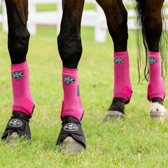 2XCool SMB Leg Boots - Raspberry