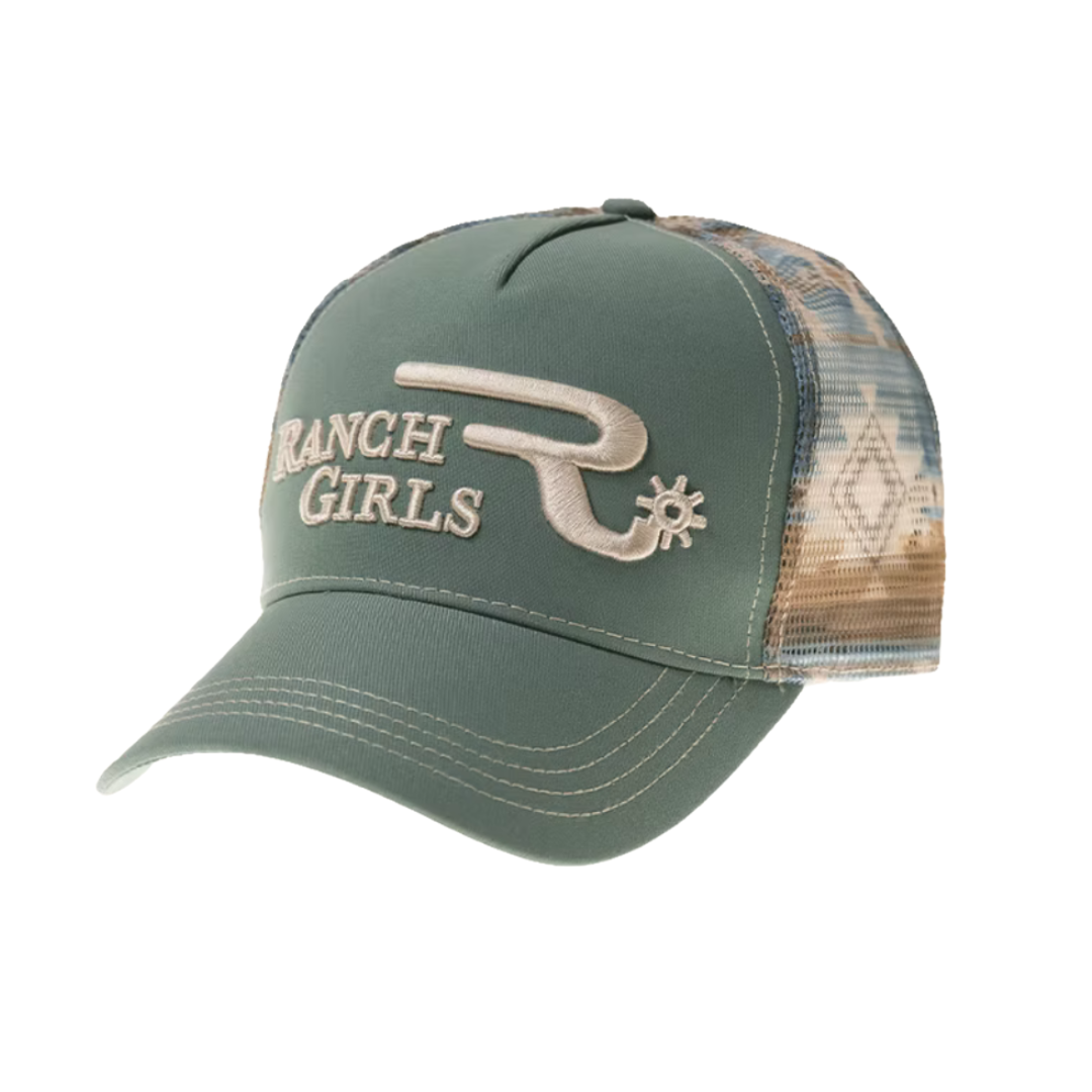 Casquette ''Aiana'' Bleu Filet Aztec