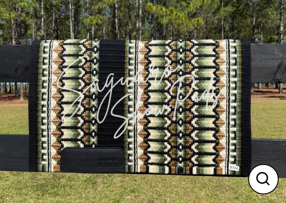 Aries 2.0 Show Pads - Black, Sauge, Forest & Bronze