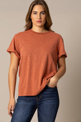 Ashley Tees - Burnt Red
