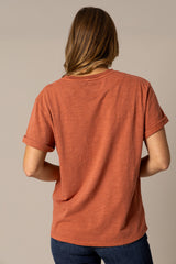 Ashley Tees - Burnt Red