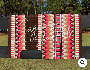Avery Show Pads Chestnut, Neon Pink, Coral & /Tan