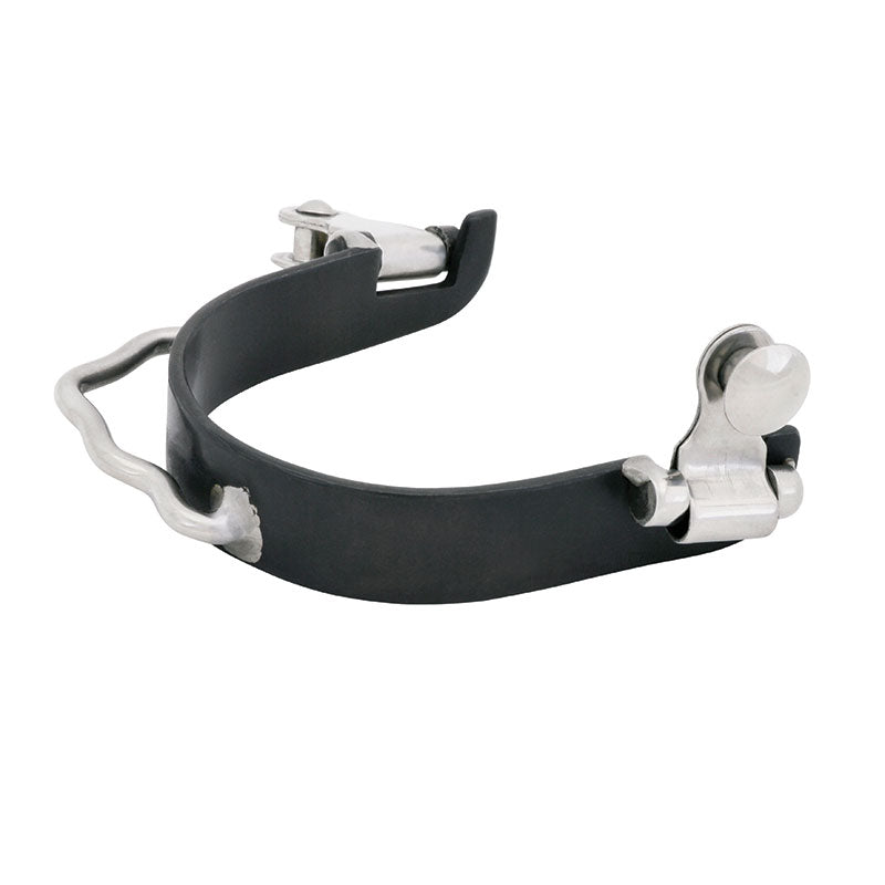 Black Satin Bumper Spurs
