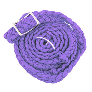 Braided Nylon Barrel Rein