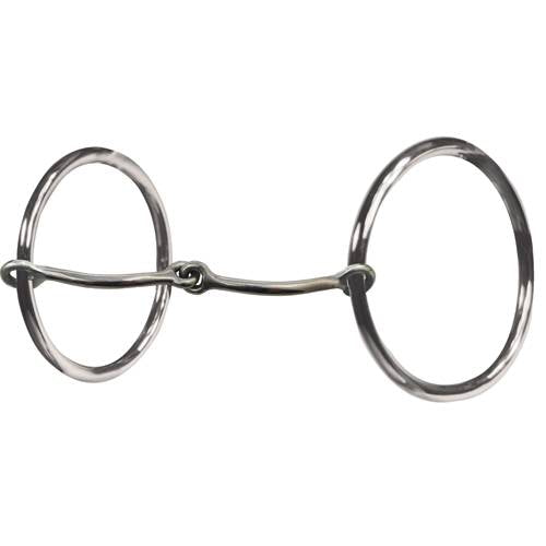 Brittany O-Ring Smooth Snaffle
