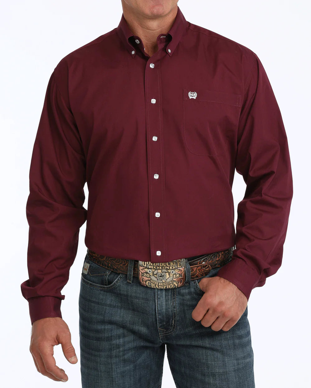 Burgundy Shirt
