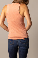 Cactus Prairie Tank Top - Dusty Rose