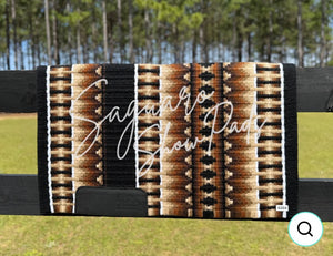 Charleston Show Pads Black, Chestnut, Rust & Tan