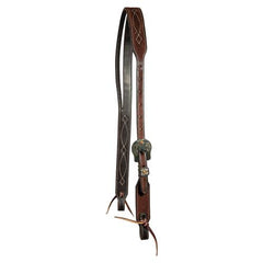 Choco Roughout Gunslinger Slit-Ear Headstall