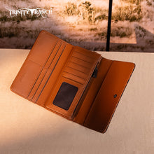 Load image into Gallery viewer, Concho Collection Wallet 2-Tone Turquoise Stone
