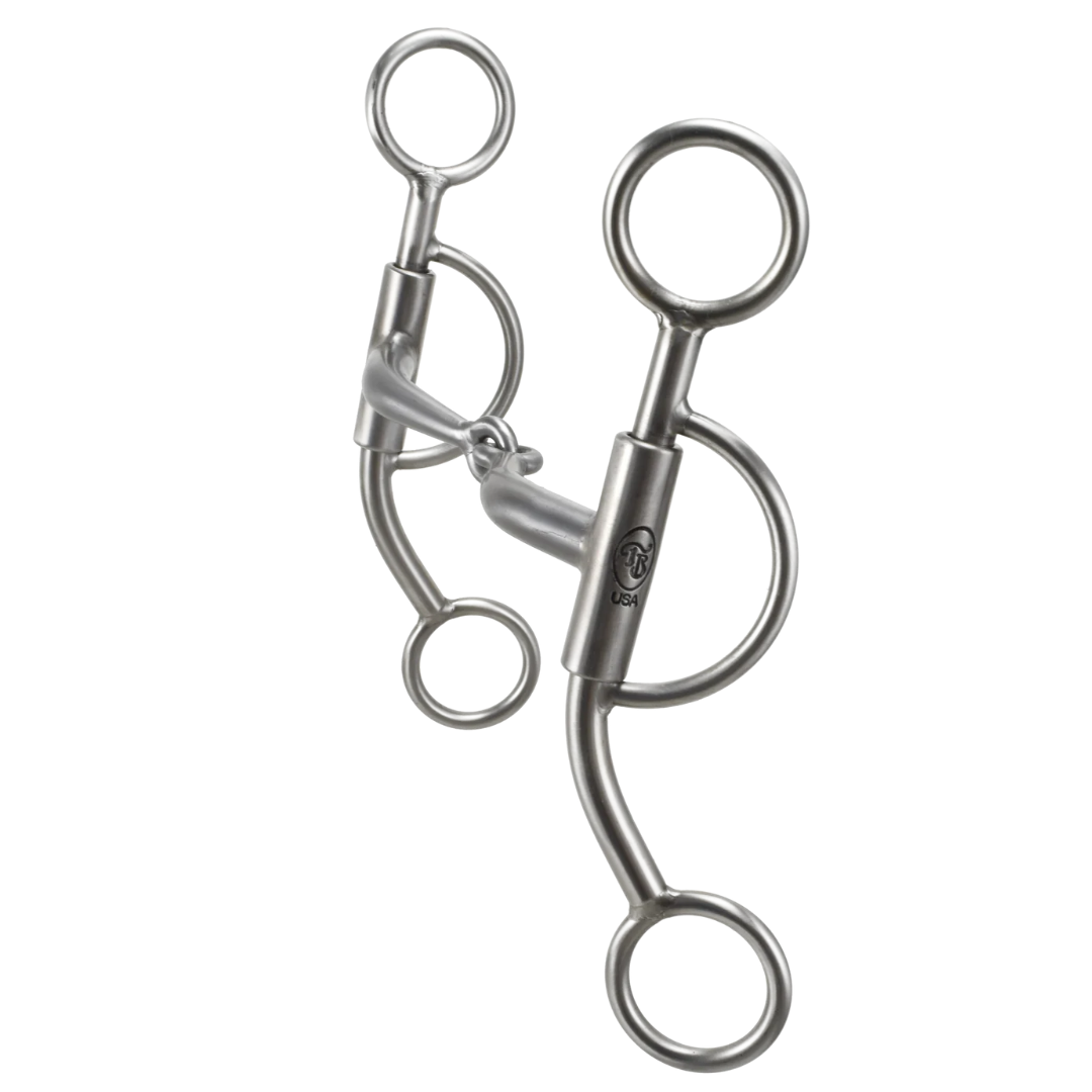 Curved Snaffle Bits Short Shank - Baseline