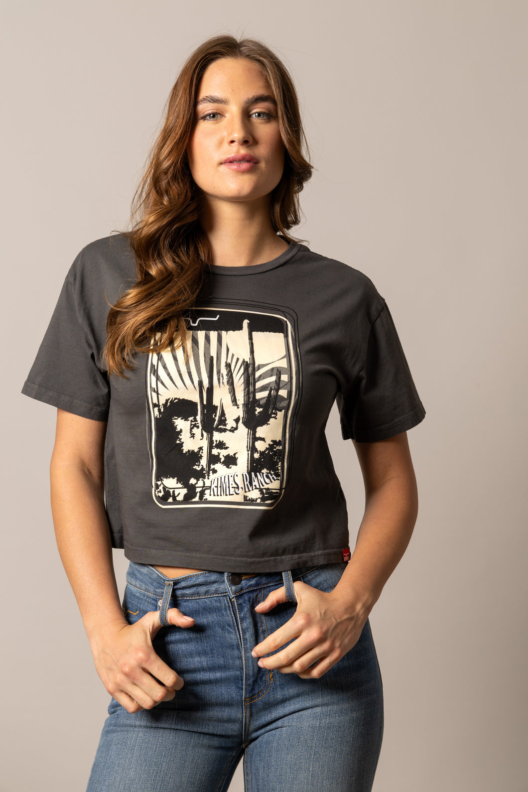 Desert Trip Cropped Top Pepper