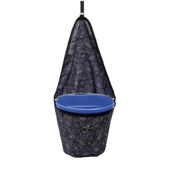 Hanging Bucket Holder - Paisley Black