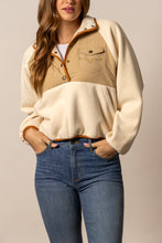Load image into Gallery viewer, Josie Fleece Pullover - Natural
