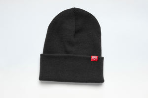 KR Clipped Beanie/Cap - Black