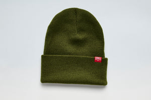 KR Clipped Beanie/Cap - Olive