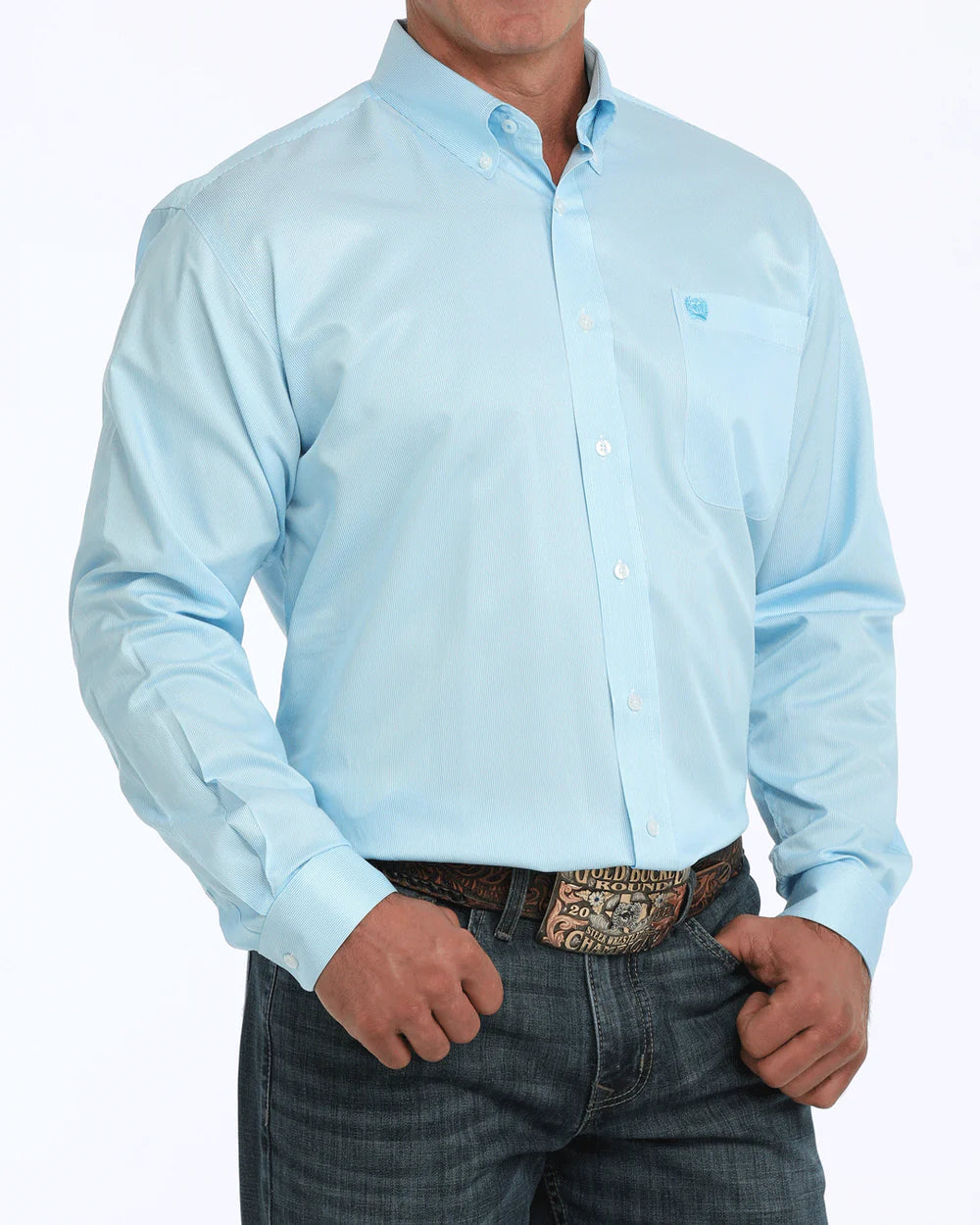 Light Blue Stripe Shirt