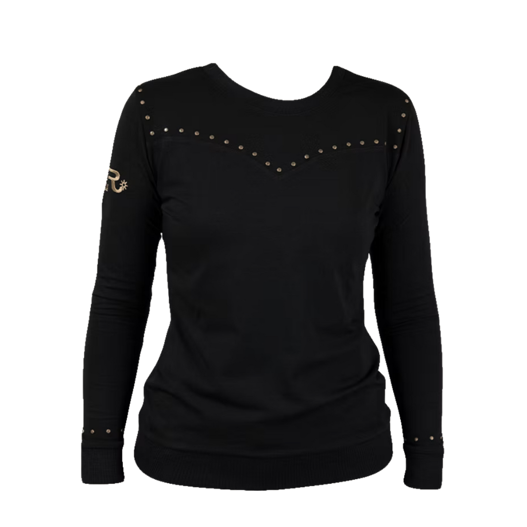 Chandail Manche Longue 'Monica' Noir