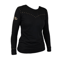 Chandail Manche Longue 'Monica' Noir