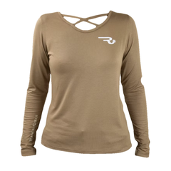 Chandail Manche Longue ''Allison'' - Beige