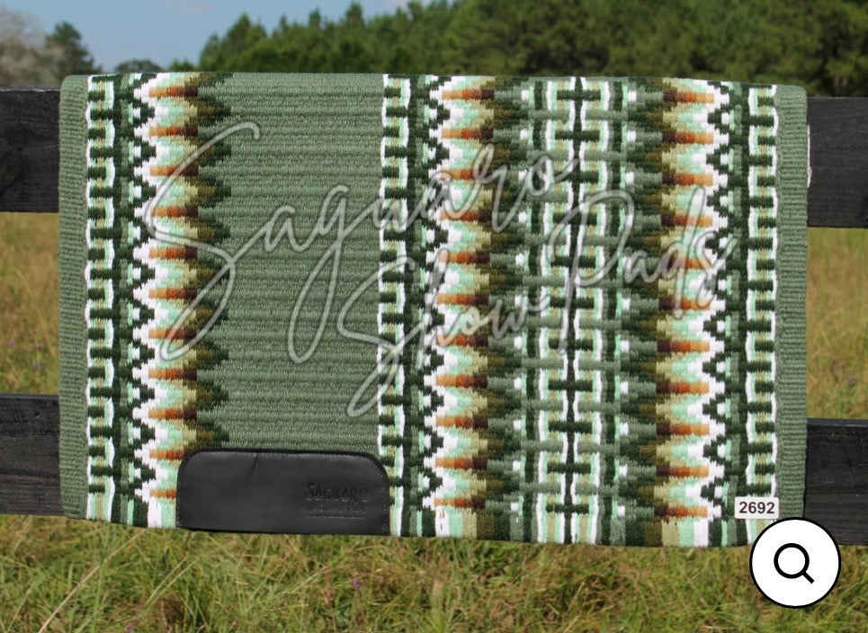 Luke Show Pads -Sauge, Forest Green & Olive