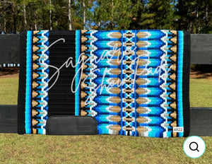 Mac Show Pads Black, Blue, Navy, Turquoise & White