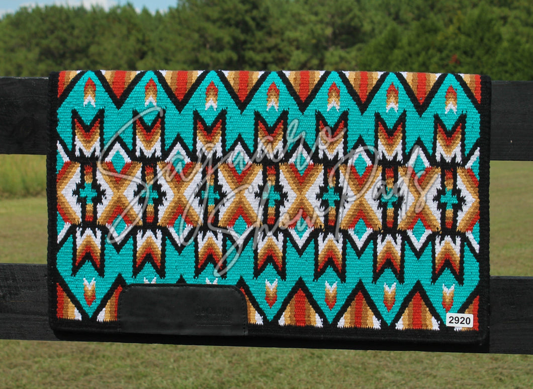 Montana 2.0 Ranch Pads - Turquoise, Black, Rust & White