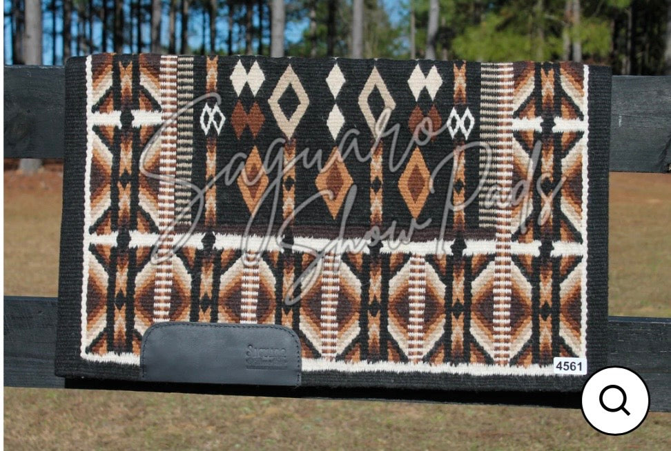 Navarro 2.0 Ranch Show Pad - Black, Brown, Tan & White