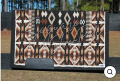 Navarro 2.0 Ranch Show Pad - Black, Brown, Tan & White