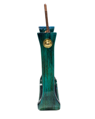 Étrier Nettles Bois 2'' Baril - Noir & Turquoise