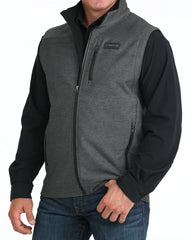 No Sleeve Grey Vest