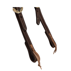 One Ear Headstall - Rust Iron Oval Buckle