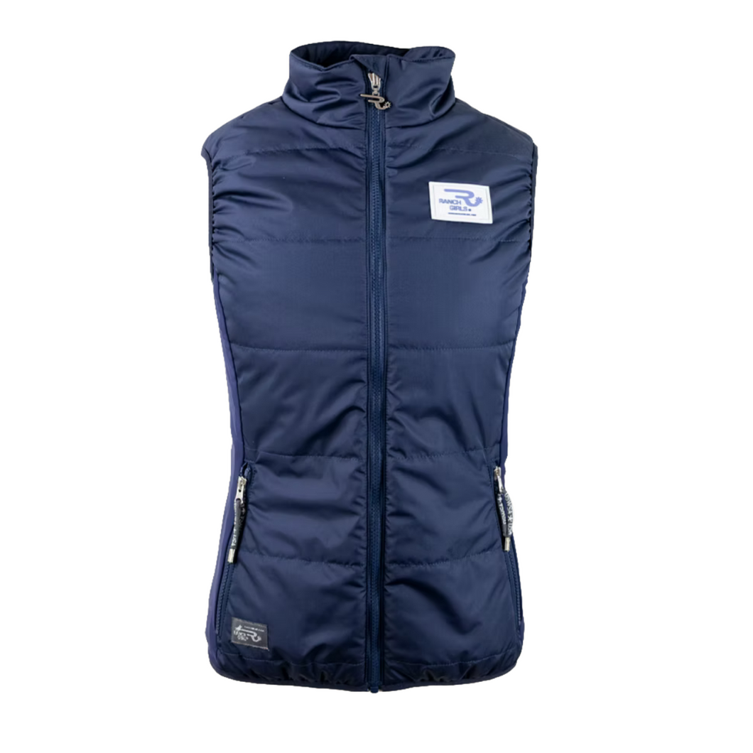 Veste Sans Manche ''Paula'' Bleu