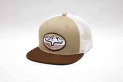 Plano Caps - Tan & Brown