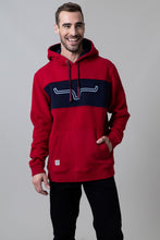 Load image into Gallery viewer, Ripon Hoodie - Red &amp; Navy
