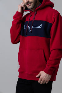 Ripon Hoodie - Red & Navy