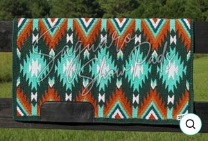River 3.0 Ranch Pads Forest Green, Rust & Mint