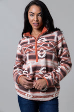 Load image into Gallery viewer, Roswell Fleece Hood - Rust Red
