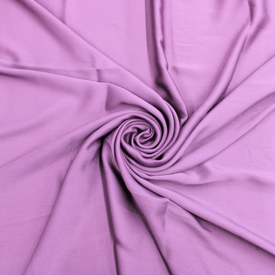 Satin Wild Rag - Heather Lilac