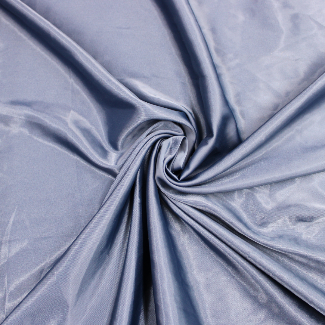 Satin Wild Rag - Denim