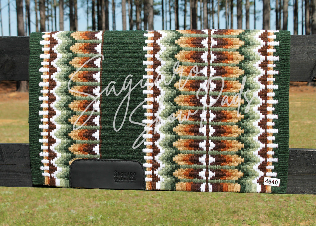 Savannah Show Pads - Green Forest, Sauge, Choco & White