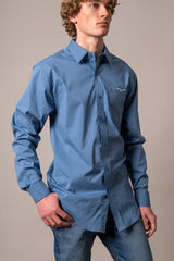 Chemise Team Bleu Carbone