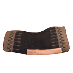 TunderCloud 100% Alpaca Quill Blanket - Black/Choco