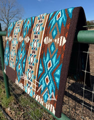 'Drizzled with Turquoise'' Ranch Show Pad