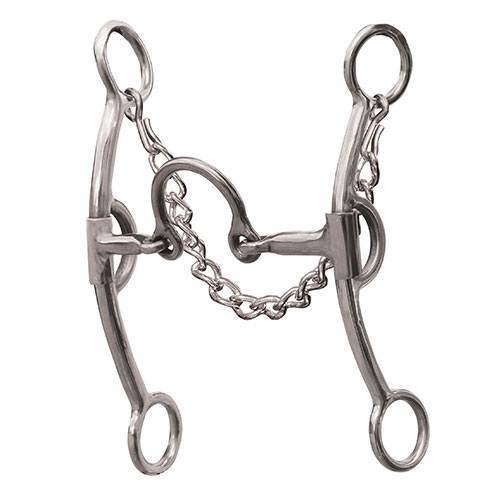 Derby Gag Bit Smooth Medium Port