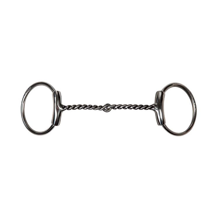 Bernard Fonck Twisted Wire Loose Ring Snaffle - 6mm
