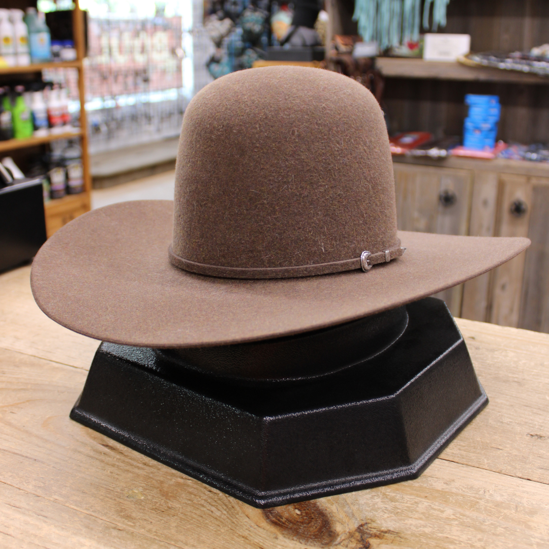 Chapeau en Feutre Hickory 7x - Open Crown